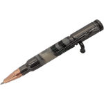 Rifle Bolt Pen Turning Kits We've a lovely selection of Rifle Bolt pen making kits in different platings including Gun Metal, Chrome and Gold. The pens include rifle attachments and loading bolts.