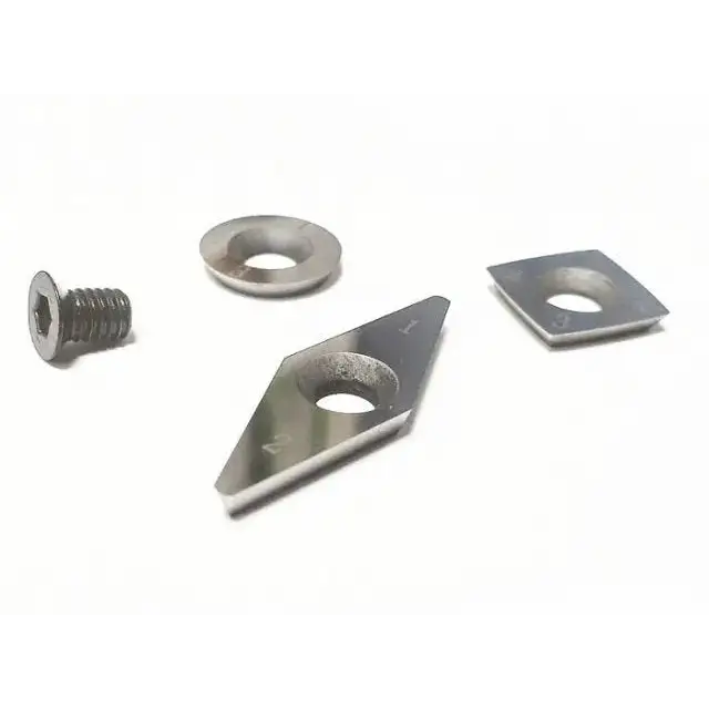 3 Piece Carbide Mini Turning Tool Cutter Set - Spares