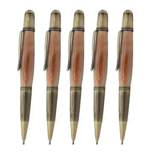 5 Pack - Antique bronze polish Cerra Pen Kit - Cerra / Cierra (Formally Sierra Pen Kits)