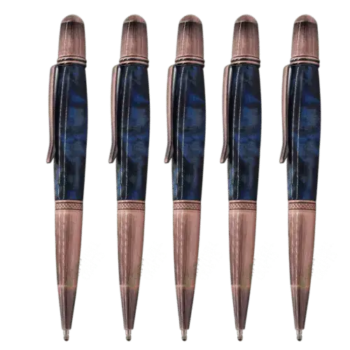 5 Pack - Antique Rose Copper Cerra Pen Kit - Cerra / Cierra (Formally Sierra Pen Kits)