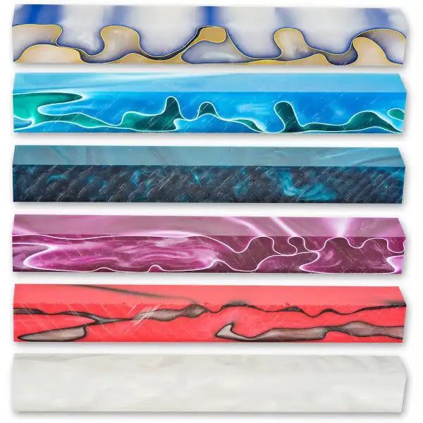 Acrylic Pen Blanks (6 Pack) AX-WT700291 - Pen Blanks