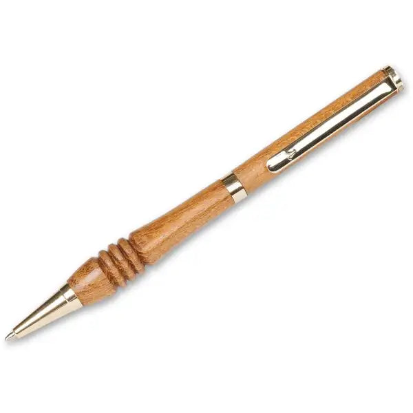 Artisan Twist Slimline Pen Kit - 10kt Gold (A Logo) PK-ART-SLIM-GLD - Pen Kit