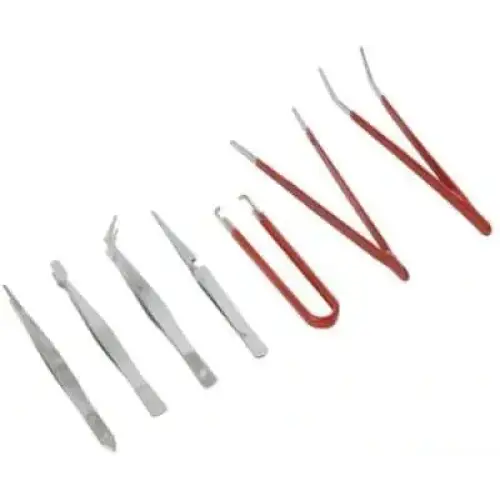 Assorted Tweezers 7-Piece Set - Tools
