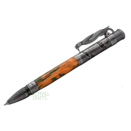 Bird Watcher PENCIL - Woodpecker Lever Action Pencil Kit - Gun Polish - Pencil Kit