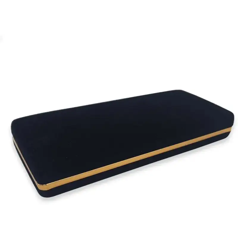 Black Velvet Double Pen Box - Pen Box