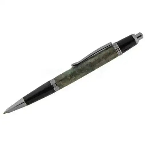Cerra Click Pen Kit - Chrome & Black 5060592531189 - Pen Turning Kits