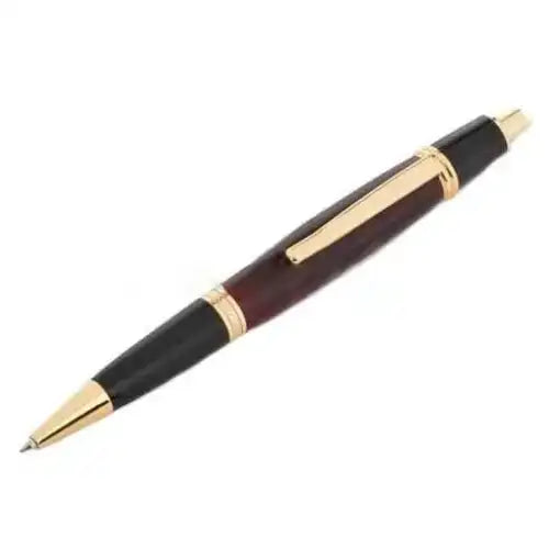 Cerra Click Pen Kit - Gold & Black Chrome 5060592533305 - Cerra / Cierra (Formally Sierra Pen Kits)
