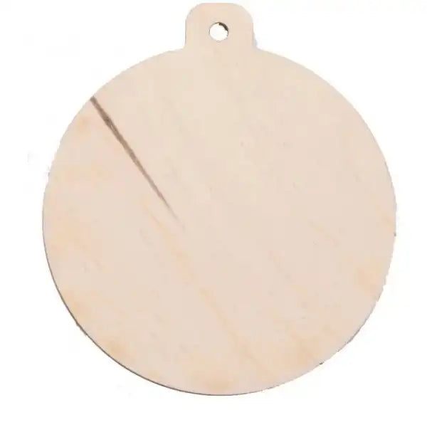 Christmas Bauble Pyrography Wooden Blanks - Pyrography