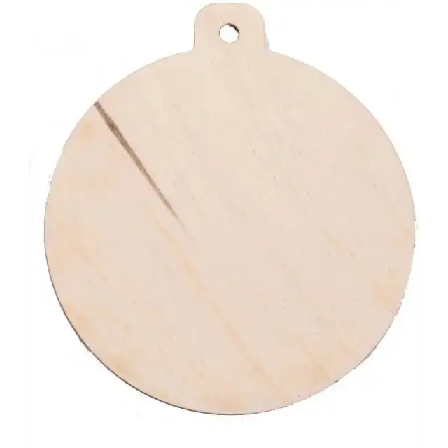 Christmas Bauble Pyrography Wooden Blanks - Pyrography