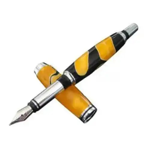 Chrome Jr Gentleman Fountain Pen Kit (upgraded version) sm-jrgent-CR-FP - Jr Gentleman Pen Kits