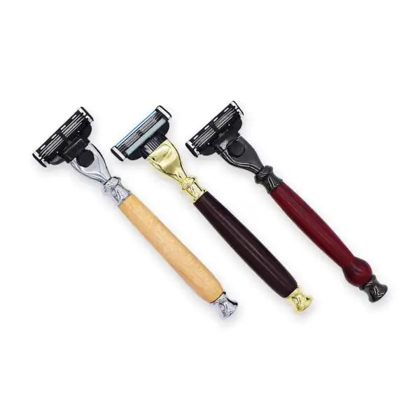Chrome Mach 3 Razor Handle Kit
