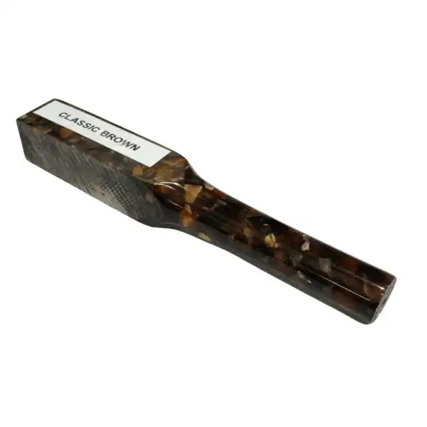 Classic Brown Kirinite Pen Turning Blank KIR-PB-CLA-BRO - Kirinite Pen Blanks
