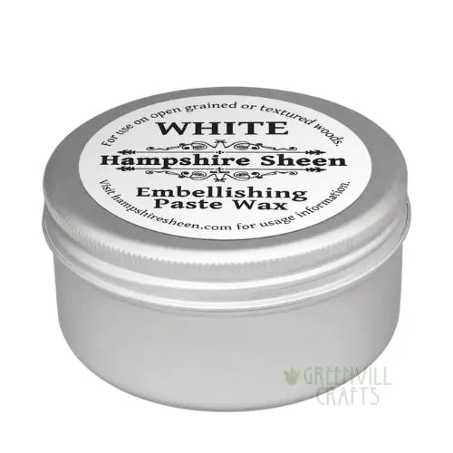 Embellishing Wax - White - 60g - Hampshire Sheen - Embellishing Waxes