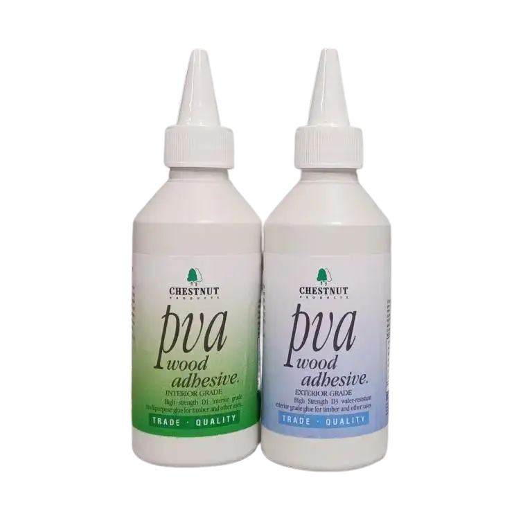 Exterior PVA Wood Adhesive 250ml Chestnut Products - Glue