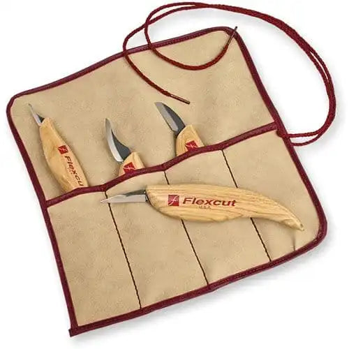 Flexcut 4 Piece Carving Knife Set FLEX-KN100