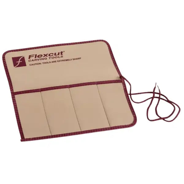 Flexcut Pocket Knife Roll for 4 tools - KN00 Flex-KN00