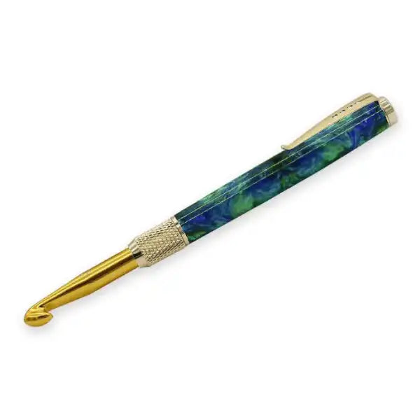 Gold Crochet Hook Kit (Knurled) CROCH-KNUR-GLD
