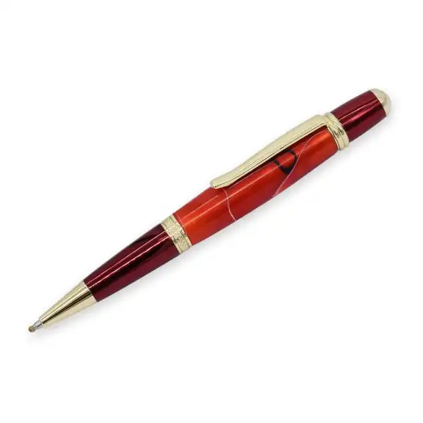 Gold & Red Cerra Pen Kit gld-red-cerra