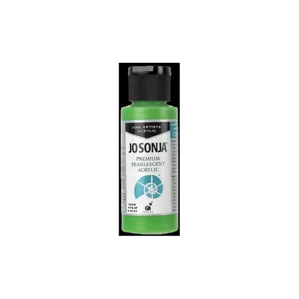 Green Premium Pearlescent Acrylic Paint 60ml - Chroma’s Jo Sonja JS-3690