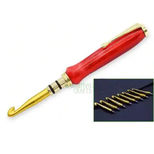 Interchangeable Crochet Hook Kit Set - Project Kit