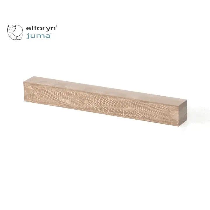 Juma Ivory Snake Pen Blank Block - Pen Blanks