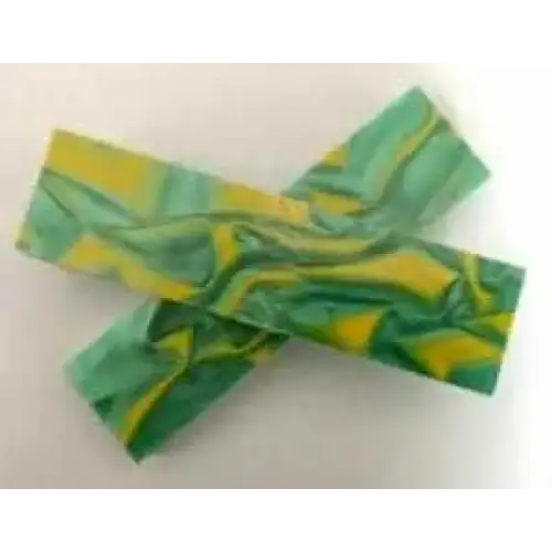 Kirinite Green Bay Knife Scales - Set of 2 - Kirinite Knife Scales