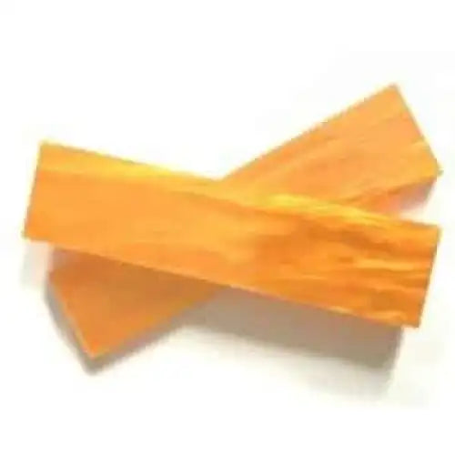 Kirinite Orange Pearl / Solar Flare Knife Scales - Set of 2 - Kirinite Knife Scales