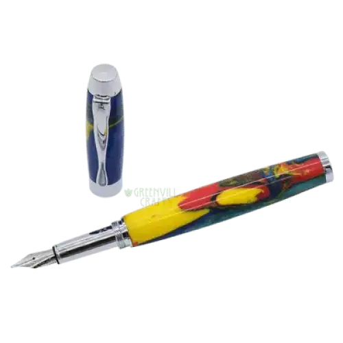 Manager Fountain Pen Kit Chrome (New Style) - Manager Pen Kits