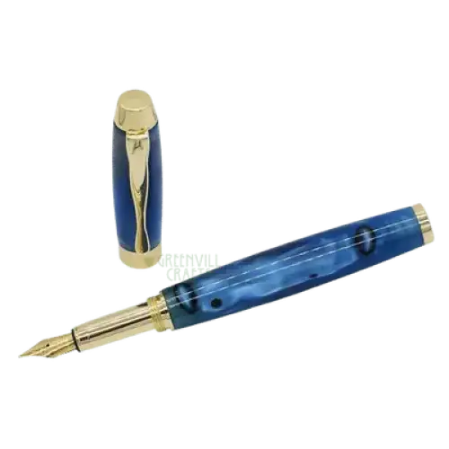 Manager Fountain Pen Kit Gold (New Style) - Manager Pen Kits