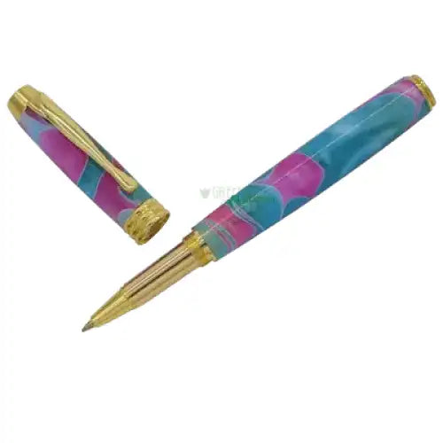Manager Rollerball Pen Kit Gold (New Style) MGR-RB-GLD - Manager Pen Kits