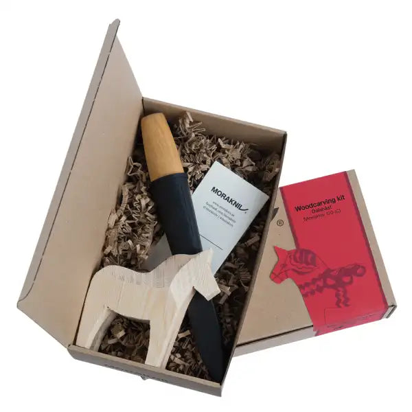 Mora Starter Carving Set - Dala Horse MOR300
