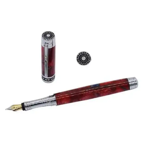 Mysterious Sky - Fountain Pen Kit - Chrome - Mysterious Sky Pen Kits