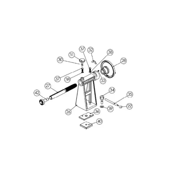 NOVA 24040 Keeper Plate – Hardened Steel NOVA-24040
