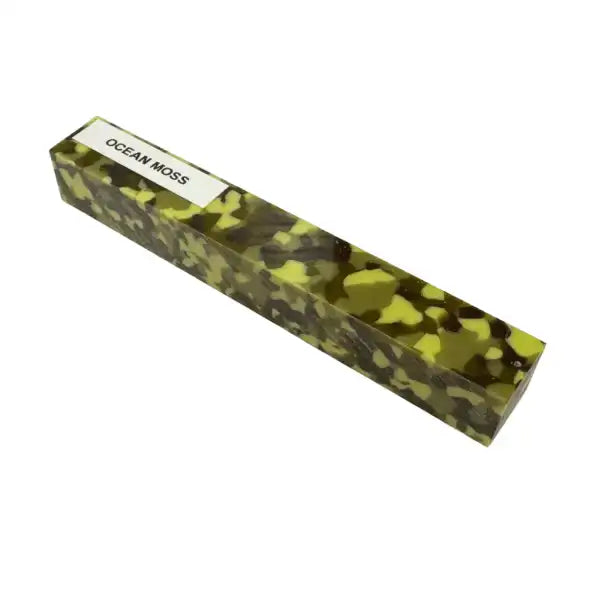 Ocean Moss Kirinite Pen Blank KIR-PB-OCE-MOS - Kirinite Pen Blanks