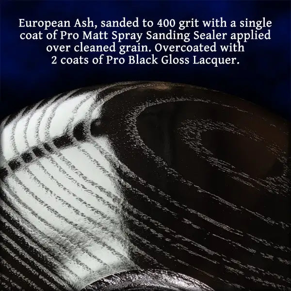 Pro Black Gloss Lacquer Spray - Hampshire Sheen - Finishing products