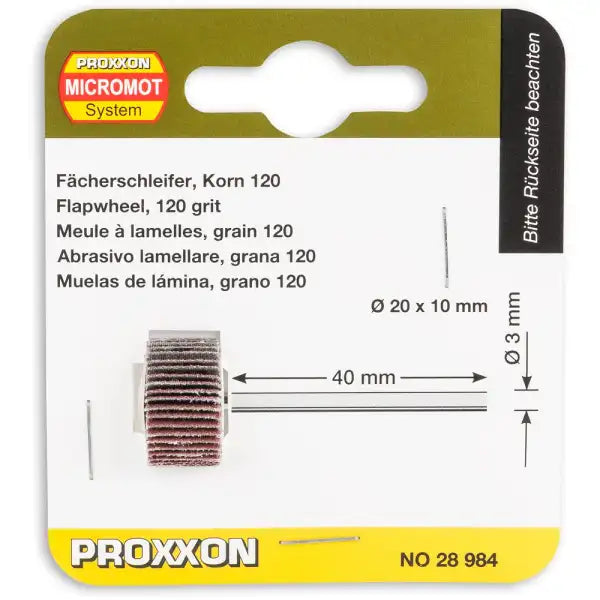 Proxxon Flap Sanding Wheel 30 mm (1 Pack) P-28985