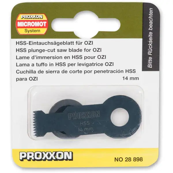 Proxxon Hss Plunge-Cut Saw Blades 8Mm Wide