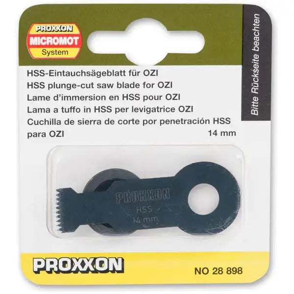 Proxxon Hss Plunge-Cut Saw Blades 8Mm Wide P-28897
