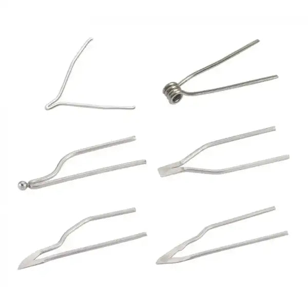 Pyrography Mixed Sample Set of Points (Pack of 6) - Pyrography
