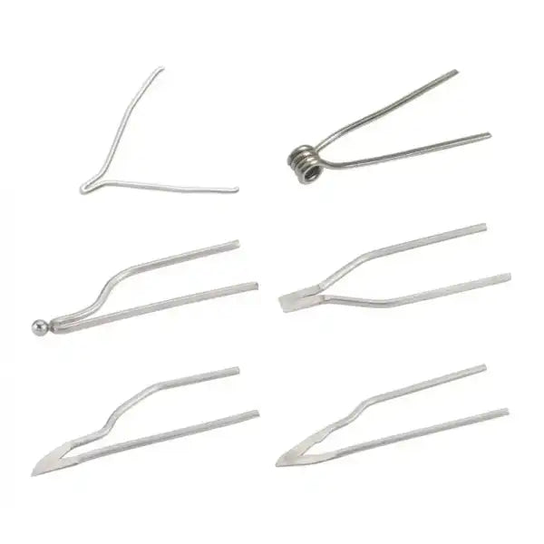 Pyrography Mixed Sample Set of Points (Pack of 6) CS-PYROCSMIXSAMP - Pyrography