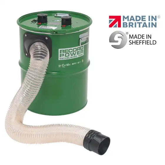 Record Power CamVac CGV386-5 Large Dust Extractor RP-104850-EXTRACT - Dust Extractor