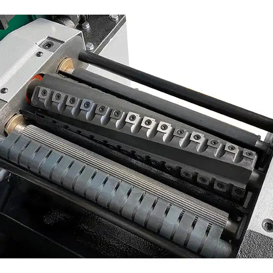 Record Power PT310 Heavy Duty Planer Thicknesser 230v With Spiral Cutter Block and Wheel Kit - PT310-HB/UK1 48503