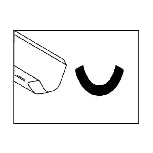Robert Sorby 1 1/4’’ Spindle Roughing Gouge - 843H 1 1/4’’