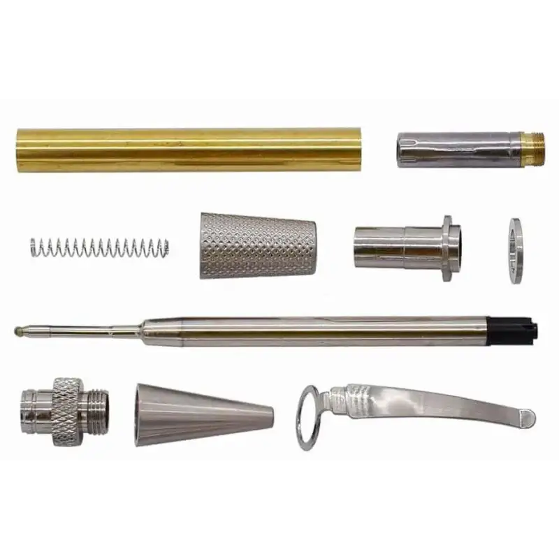 Sagiters Twist - Antique Silver Pen Kit - Sagiters Pen Kits