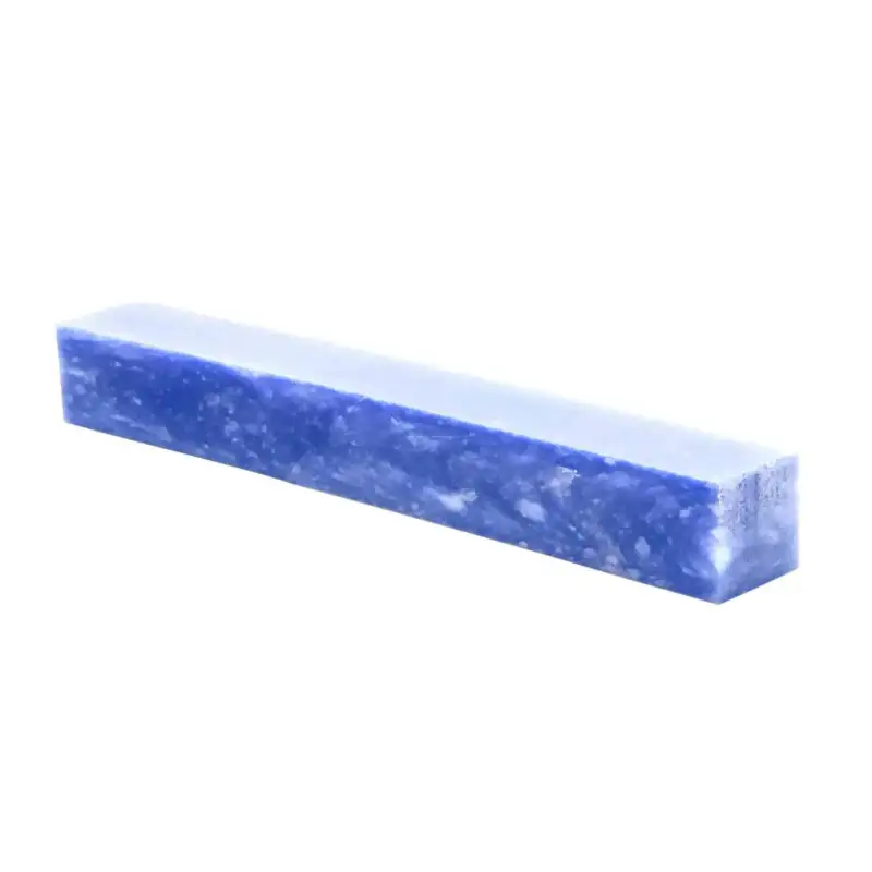 Sky Blue Ice - Acrylic Kirinite Pen Blank - Kirinite Pen Blanks