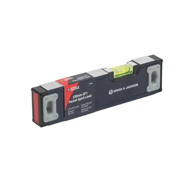 Spear & Jackson 230mm (9’’) Pocket Spirit Level SL230