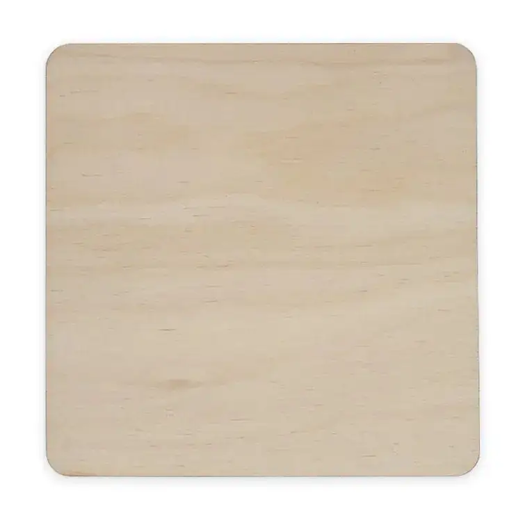 Square Pyrography Wooden Blanks - Pyrography