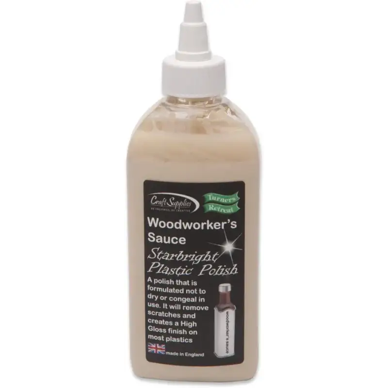 Starbright Plastic Polish - Woodworker’s Sauce - Finishing products