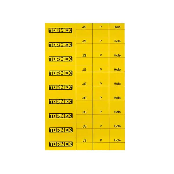Tormek Profile Labels TOR-PL-01