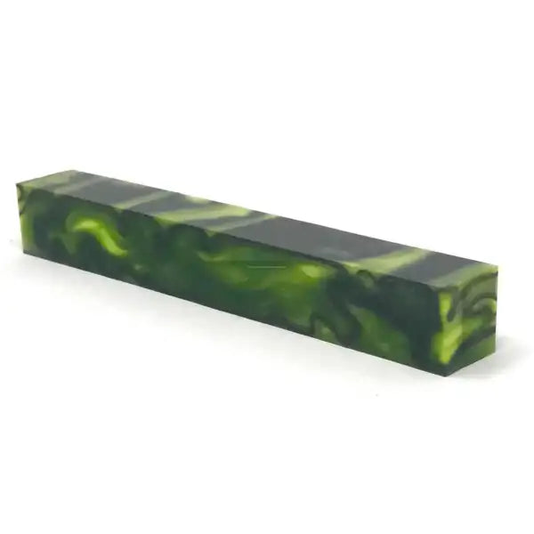 Toxic Green - Kirinite Pen Blank 5060592530816 - Kirinite Pen Blanks